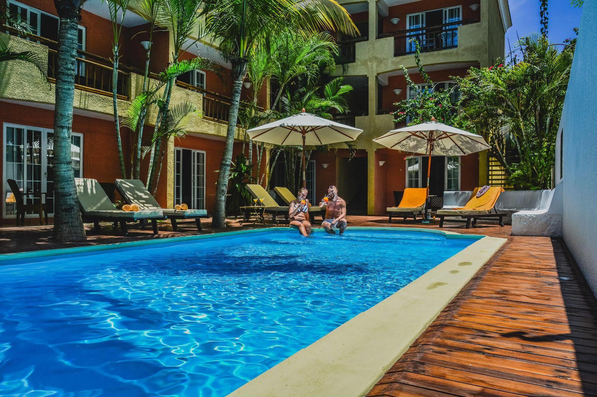 La Margarita Hotell Pointe aux Piments Eksteriør bilde