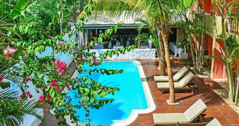 La Margarita Hotell Pointe aux Piments Eksteriør bilde